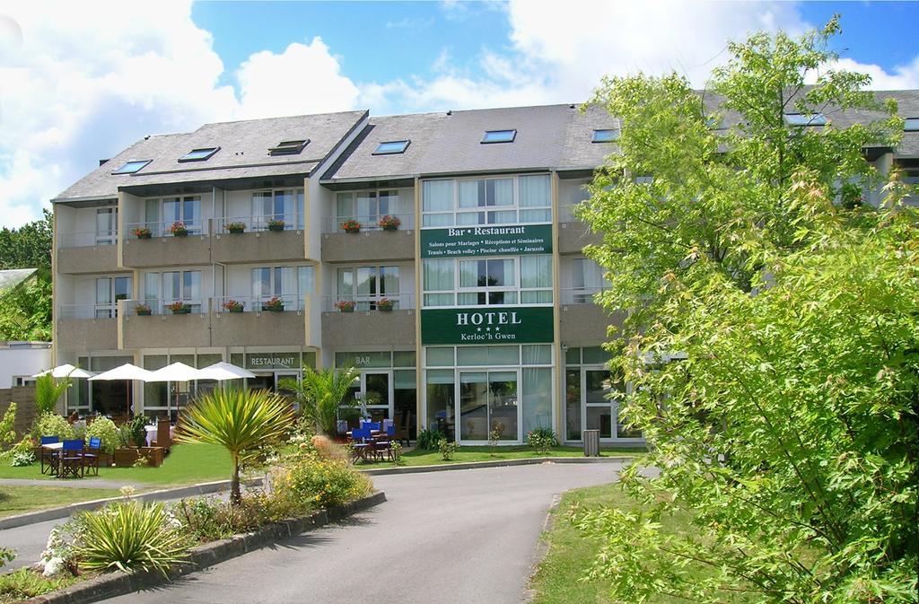 Hotel Kerloc'H Gwen Quimper Combrit Exteriör bild